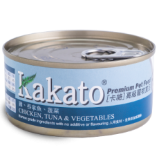 Kakato 833 雞+吞拿魚+蔬菜 170G