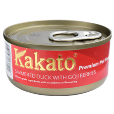 Kakato 880 Premium 杞子燉鴨罐頭 (貓犬適用) 70G