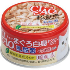 CIAO A131 乳酸菌 吞拿魚+吞拿魚湯底 貓罐頭 85g