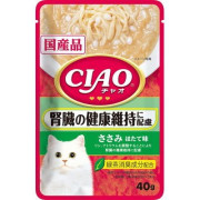 CIAO袋裝貓濕糧 IC-322 腎臟健康 雞肉(帶子味) 40g