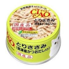CIAO C60 雞肉(燒津產之鰹魚湯味) 貓罐頭 85g