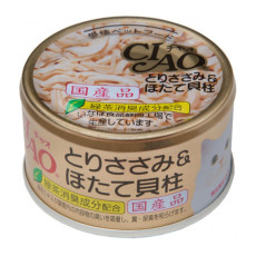 CIAO C21 雞+瑤柱 貓罐頭 85g