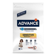 Advance - Active Defense Adult Sensitive Care Medium/maxi 特殊護理系列 中/大型成犬 過敏護理（三文魚）狗糧 3kg [524319] (新舊包裝隨機發貨)
