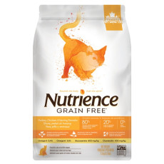 Nutrience 天然無穀物火雞+雞+鯡魚全貓配方 - 2.5 kg [C2541] (白底橙)