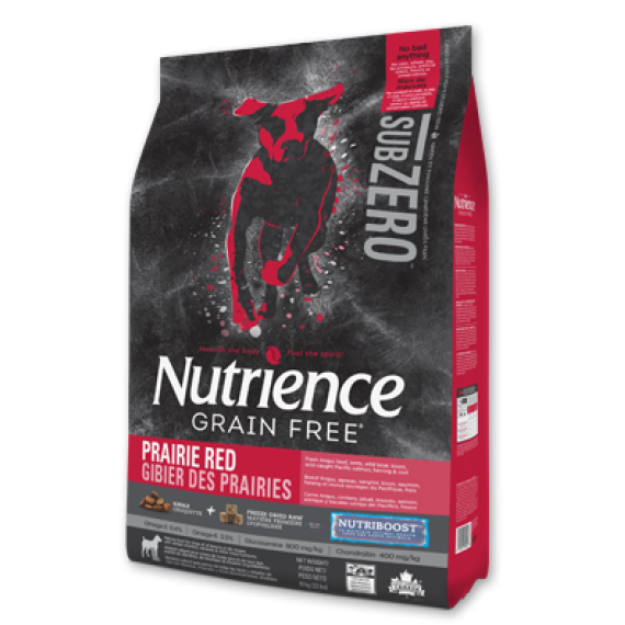 Nutrience SubZero 冷凍脫水鮮牛肝 無穀物紅肉+海魚 全犬配方 05LB [D6211]