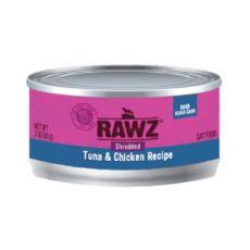 RAWZ [RZCTC085] 吞拿魚及雞肉肉絲全貓罐頭 85g (藍標)