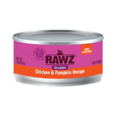 RAWZ [RZCCP085] 雞肉及南瓜肉絲全貓罐頭 85g (橙標)