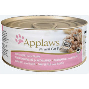 Applaws 愛普士 [2008] - 貓罐頭 156g - 吞拿魚+海蝦