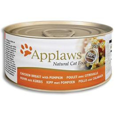 Applaws 愛普士 [2010] - 貓罐頭 156g - 雞柳+南瓜