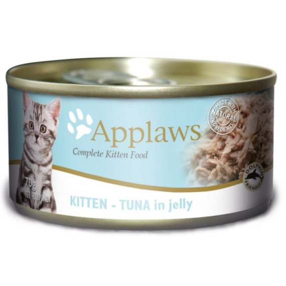 Applaws [1044] Jelly系列 幼貓配方 吞拿魚 貓罐頭-70g