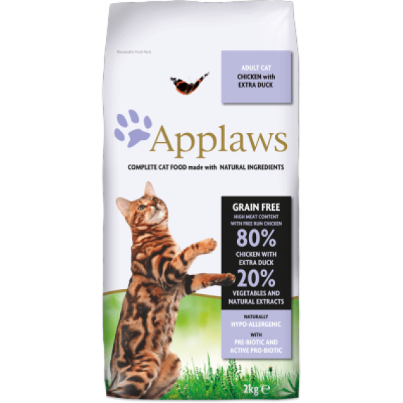 Applaws 全天然成貓-雞肉+鴨肉 7.5kg [7304]
