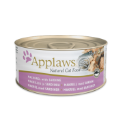 Applaws [1015] 沙甸魚+鯖魚貓罐頭 70g