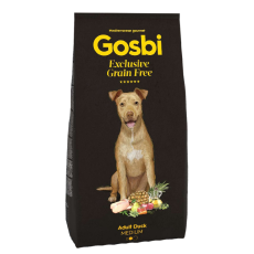 Gosbi 無穀物低敏中型成犬鴨肉配方 03kg