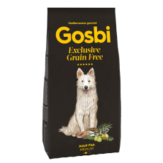 Gosbi 無穀物低敏中型成犬魚肉配方 03kg