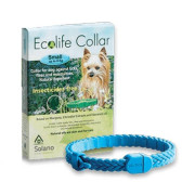 Solano - Ecolife Collar 純天然犬用驅蚤頸帶 (up to 8kg) (粉紅色 / 藍色)
