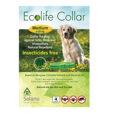 Solano - Ecolife Collar 純天然犬用驅蚤頸帶 (8~20kg)