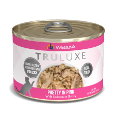 Weruva Truluxe 極品系列 Pretty In Pink 野生三文魚、魚湯 貓罐頭 170g