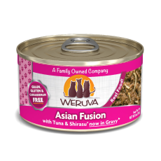 Weruva Asian Fusion 野生吞拿魚及日本白飯魚 85g