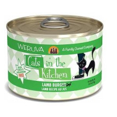Weruva Cats in the Kitchen 罐裝系列 Lamb Burgini 魚湯、羊肉 (含野生吞拿魚、羊肺) 170g |綠