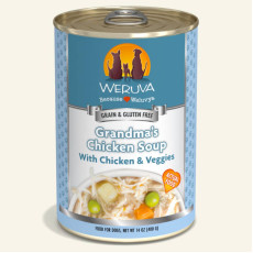 WERUVA 002637 狗罐頭 Grandma’s Chicken Soup 無骨去皮雞胸肉+蔬菜14 oz