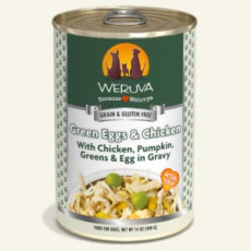WERUVA 002638 狗罐頭 Green Eggs & Chicken 無骨去皮雞胸肉、雞蛋、豌豆 14 oz