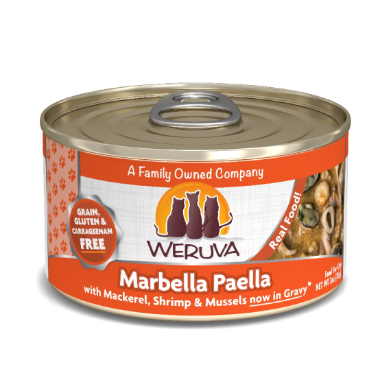 Weruva Marbella Paella 鯖魚片+魷魚圈+海蝦+青口 85g