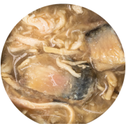 Salican 挪威森林 [002881] 鮮雞系列 - 鮮雞肉+沙甸魚(清湯) 貓罐頭 85g