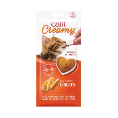 Catit Creamy 營養補充糊仔小食 - 烤雞肉味(10G x4) [CT44451]