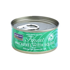 Fish4Cats CMW934 鯖魚塊及魷魚貓罐頭 70g (Mackerel & Squid)