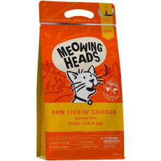 Meowing Heads [MHC15] - 全天然成貓配方 Paw Lickin' Chicken 1.5kg (橙色)