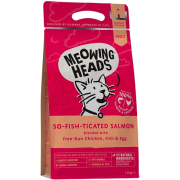 Meowing Heads [MHS4] - 全天然成貓配方 So-Fish-Ticated Salmon 4kg (胭紅色)