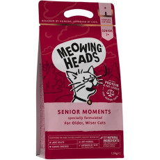 Meowing Heads [MHSM15] - 無穀物全天然年長貓配方 Senior Moments 1.5 kg (深紅色)