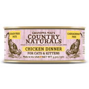 Country Naturals 無穀物罐頭肉泥  嫩雞肉泥配方 貓罐頭 5.5oz (黃)  [CNC0029]