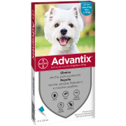 Bayer [BAX100] Advantix Spot-on for Dog 三合一犬用殺蚤滴劑 4-10kg - 4支裝
