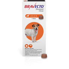 Bravecto 一錠除 - 小型犬 Small Dog (04.5kg ~ 10kg) (行貨)