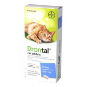 Bayer Drontal Cat 杜蟲丸 (貓用) 1粒裝