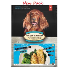 Oven-Baked 成犬魚肉配方 (原粒) 25lb [OBT_25F] *新舊包裝 隨機發貨*