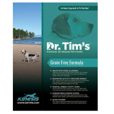 Dr.Tim's 全天然無穀物成犬糧 雞肉 15磅 (綠)