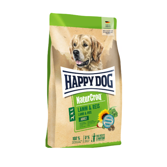 Happy Dog NaturCrop Lamm & Rice 羊肉抗敏配方狗糧 1kg [60529]