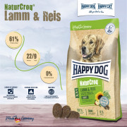 Happy Dog NaturCrop Lamm & Rice 羊肉抗敏配方狗糧 4kg [60528]