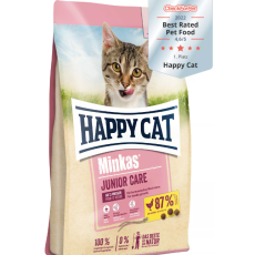 Happy Cat Minkas Junior Care 幼貓營養配方 (十三星期到六個月大) 貓糧 1.5kg [70374]