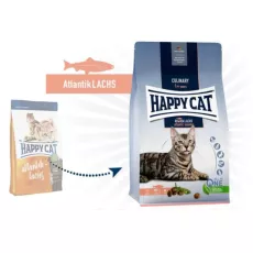 Happy Cat Atlantic-Lachs (Salmon) 成貓三文魚配方 貓糧 1.3kg [70553] (新包裝)