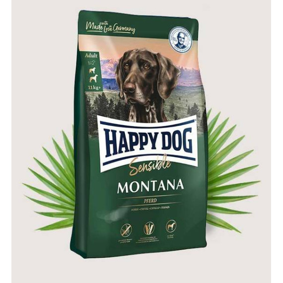 即將停產 Happy Dog 美國馬肉無穀物配方狗糧Montana 10kg [60485]
