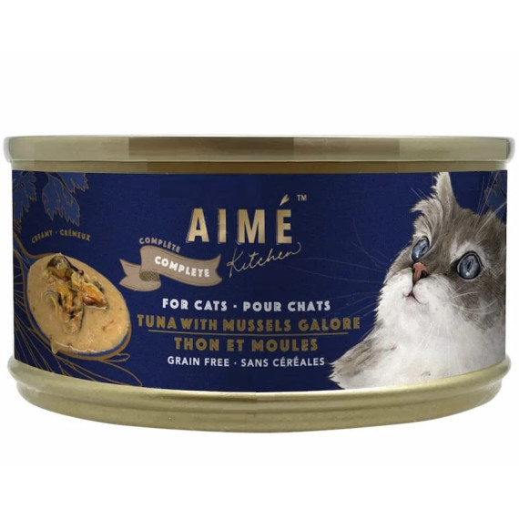 Aime Kitchen [TMA75] Clasic 殿堂系列 - 吞拿魚青口盛宴 Tuna With Mussel Galore 75g (新磅數)