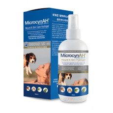 MicrocynAH 麥高臣 Wound & Skin Care Hydrogel 寵物神仙水啫喱噴霧 240ml (藍盒)