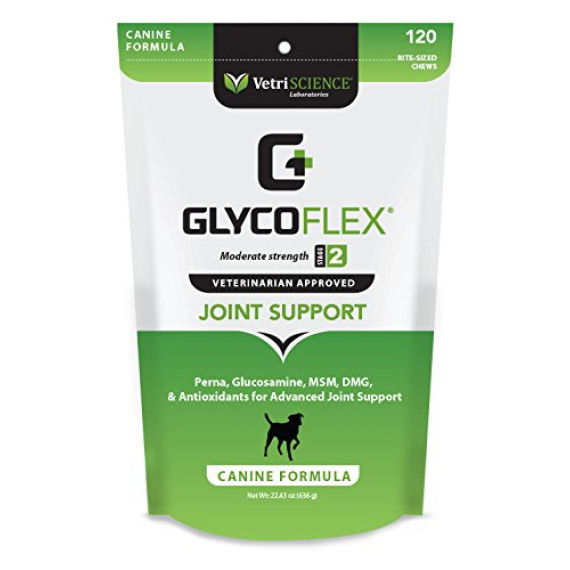 VetriScience GlycoFlex II 犬隻關節補充咀嚼肉粒 120粒
