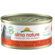 almo nature [9034] - HFC Natural - Chicken with Pumpkin 南瓜雞肉 貓罐頭 70g