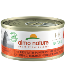 almo nature [9034] - HFC Natural - Chicken with Pumpkin 南瓜雞肉 貓罐頭 70g