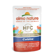 代理唔出 almo nature [5831] - HFC-Cuisine Chicken &Surimi 雞柳+蟹肉 醬汁鮮包 55g
