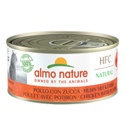 almo nature [5123] - HFC 150g大罐系列 Chicken w/ Pumpkin 雞肉+南瓜 貓罐頭 150g